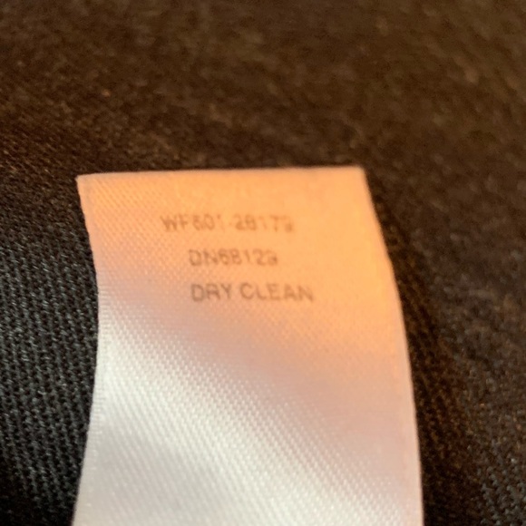 Pendleton Blazer Jacket Virgin Wool Charcoal Gray One Button Womens Plus 18W - Picture 9 of 9